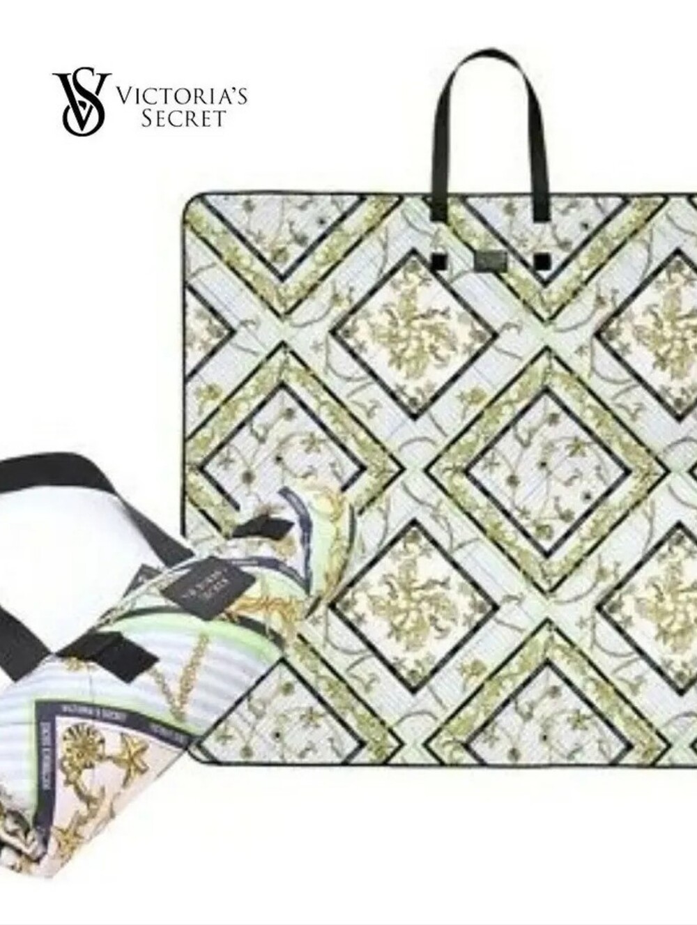 Victoria's Secret Limited Edition Graphic Fold-and-Pack Blanket‎ 2019.